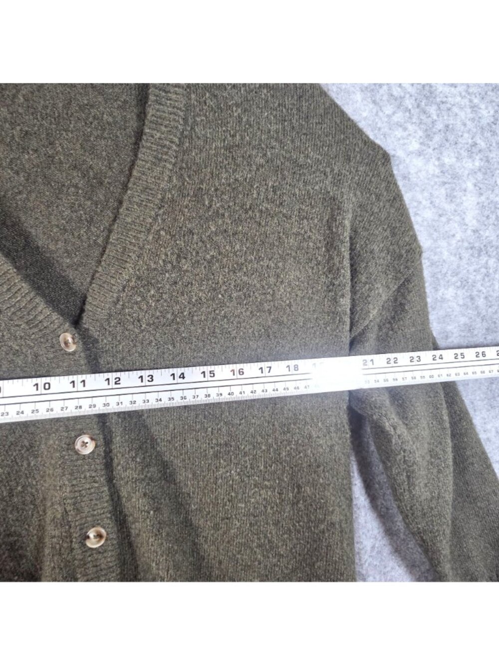 Torrid Olive Green Oversized Textured Knit Cardigan Plus Size Cozy Boho 1X - Picture 3 of 9